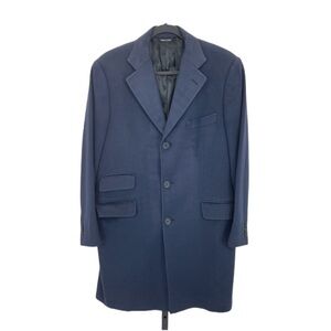 Cashmere Claudio Lugli Coat 46 Blue